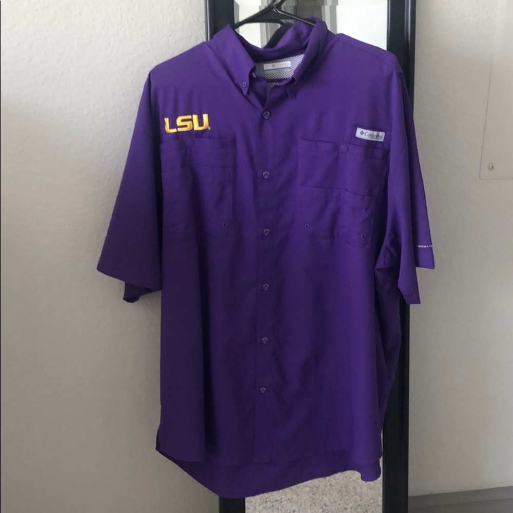 Columbia PFG LSU men’s shirt
